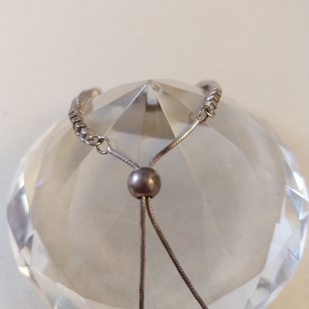 Sterling Silver Adjustable Bracelet - Picture 9 of 13